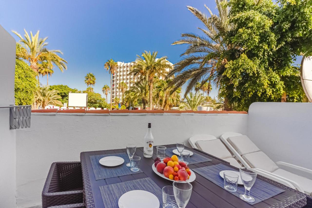 Fantastic Large Studio In Front Of Beach Heated Pool Wifi Arona  Exteriör bild