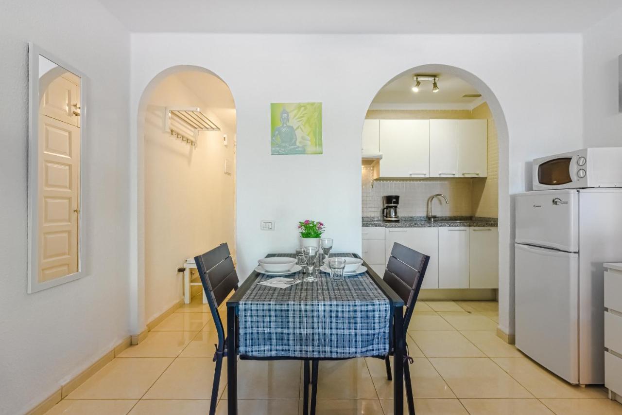 Fantastic Large Studio In Front Of Beach Heated Pool Wifi Arona  Exteriör bild