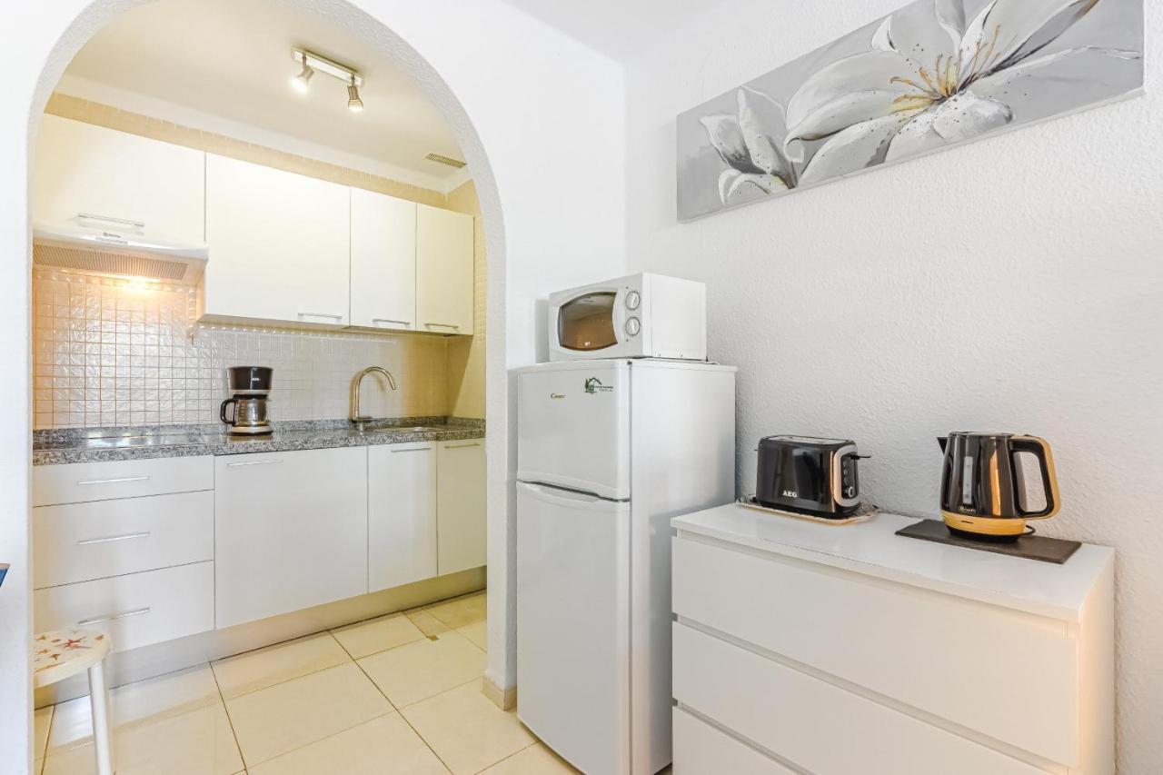Fantastic Large Studio In Front Of Beach Heated Pool Wifi Arona  Exteriör bild