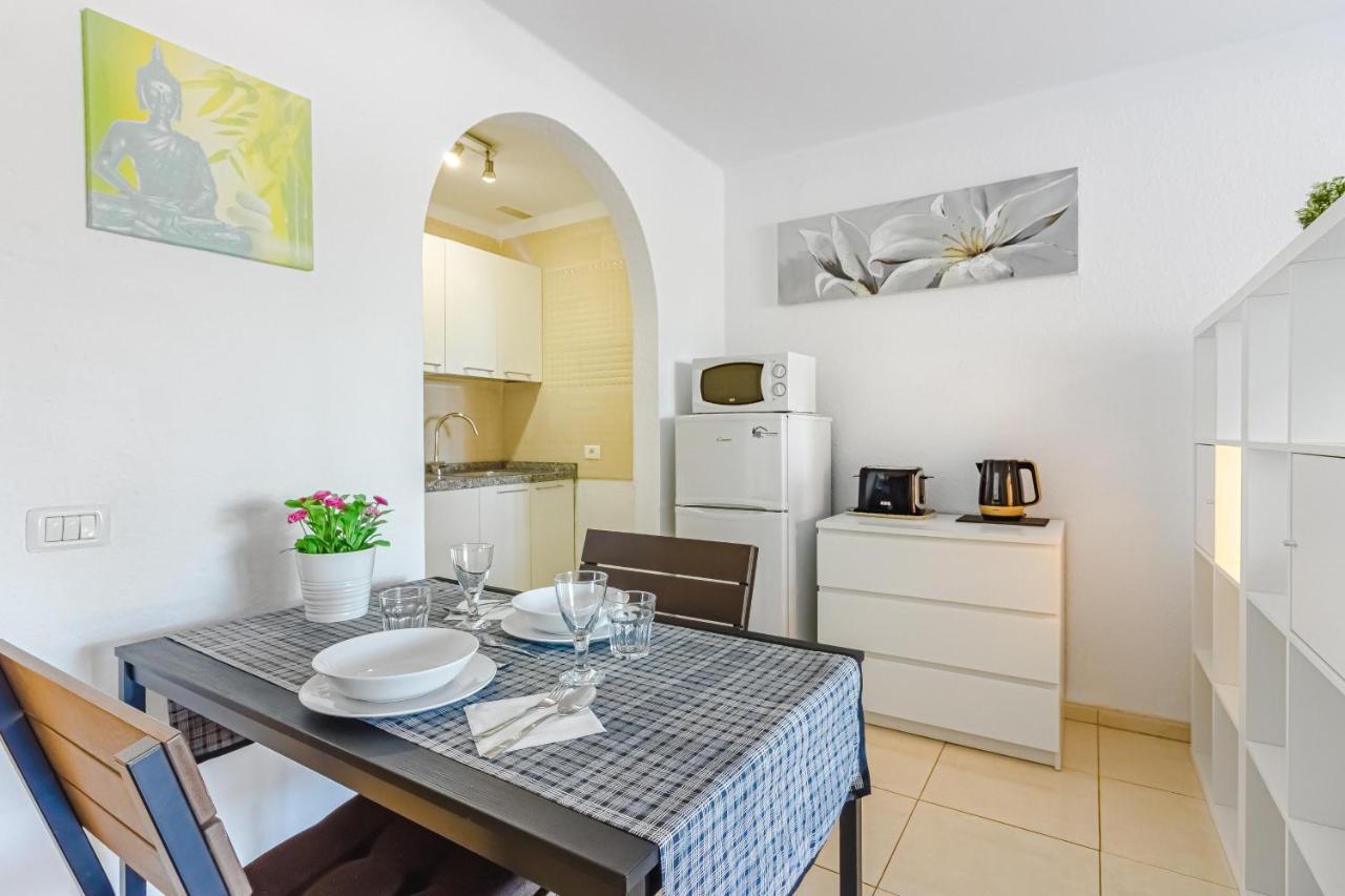 Fantastic Large Studio In Front Of Beach Heated Pool Wifi Arona  Exteriör bild